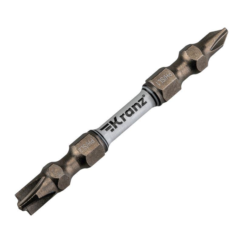 Бита для шуруповерта PH/SL1хPH/SL2х65мм (уп.2шт) Kranz KR-92-0451-1