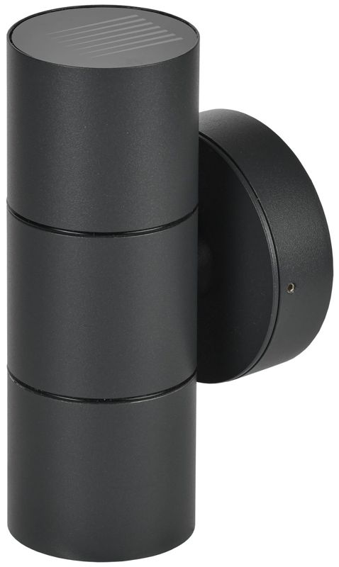 Светильник 5113 2хGU10 IP65 уличный настенный черн. IEK LT-UPU0-5113-GU10-2-K02