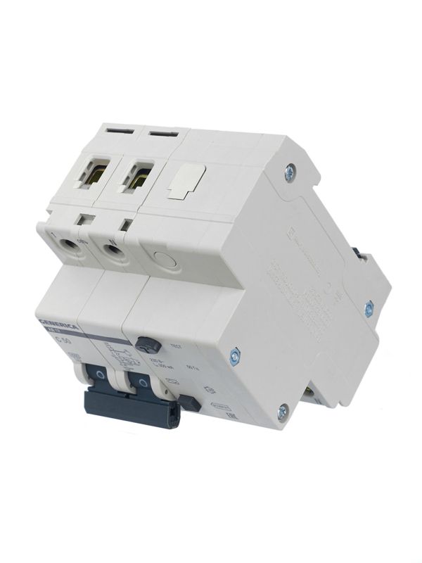 Выключатель автоматический дифференциального тока 2п 50А 300мА АД12 GENERICA MAD15-2-050-C-300