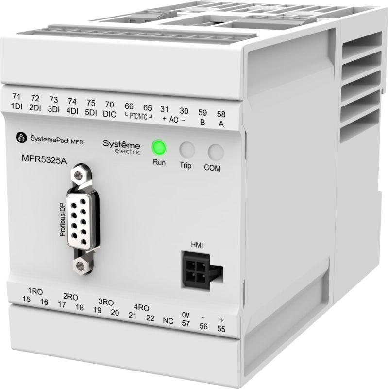 Реле MFR530 PROFIBUS-DP + MODBUS-RTU 25-100А ТТ d18мм 80-270В AC/DC SE MFR532100A