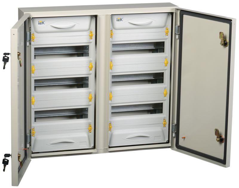 Корпус ЩРн-2х36з-1 PRO У2 IP54 метал. IEK MKM16-N-2X36-54-ZU
