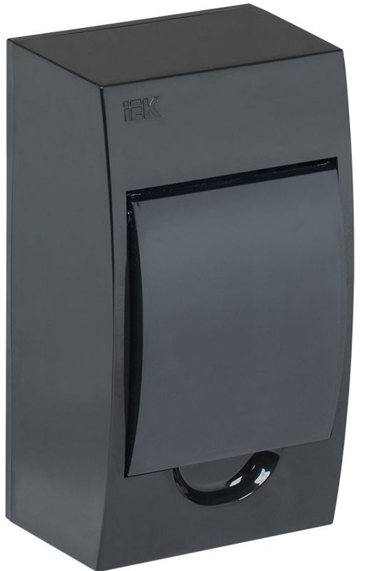 Корпус навесной ЩРН-П-4 Krepta 3 IP41 пластик. черн. IEK MKP12-N-04-41-K02
