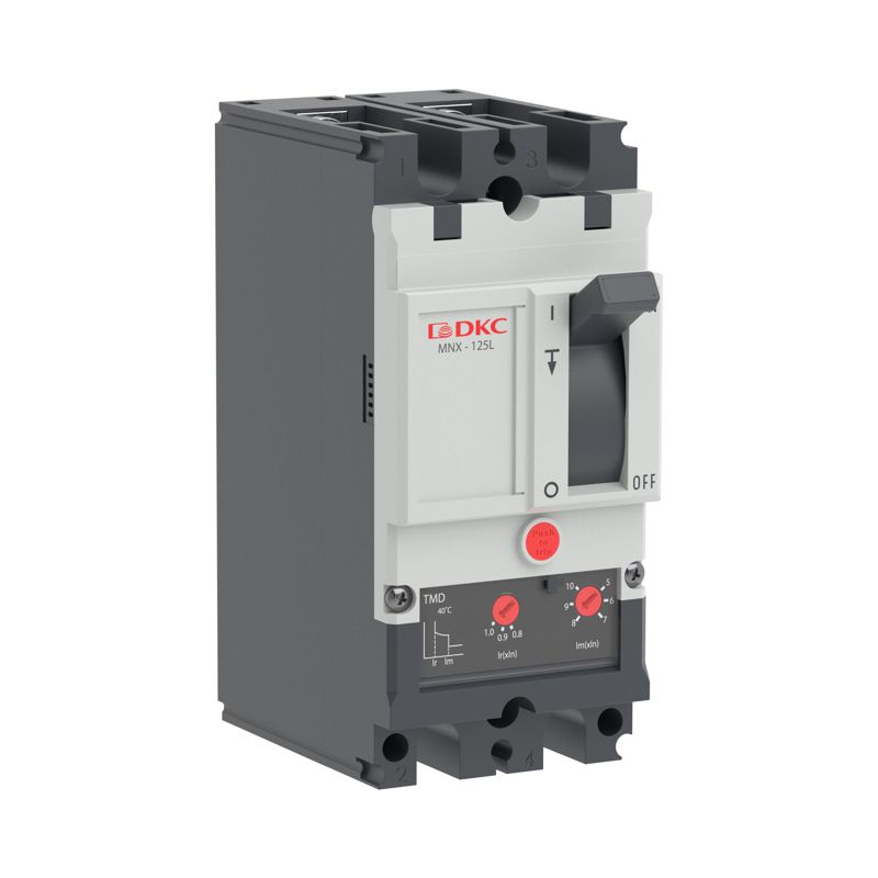 Выключатель автоматический 2P 100А 70кА pro MNX125L при AC240V расцепитель TMD YON MNX125L2PTMD0100