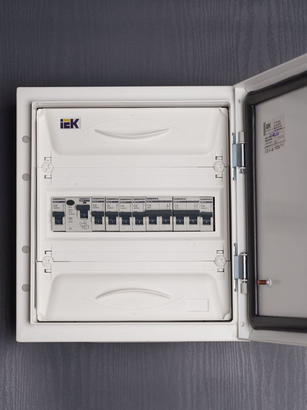 Выключатель автоматический модульный 2п C 10А 4.5кА ВА47-29 GENERICA MVA25-2-010-C