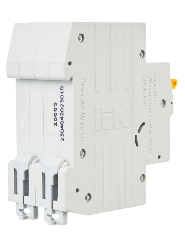 Выключатель автоматический модульный 2п C 10А 6кА ВА47-60M KARAT IEK MVA31-2-010-C
