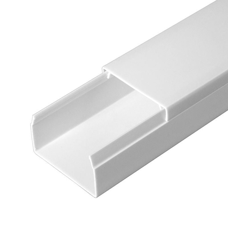 Кабель-канал 40х25 L2000 с двойн. замком бел. Промрукав PR03.0053
