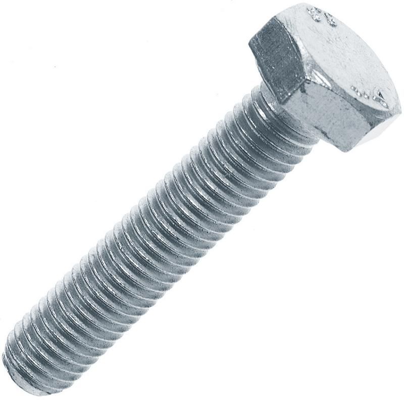 Болт с шестигранной головкой М8х40 DIN 933 оцинк. (уп.100шт) Промрукав PR08.2433