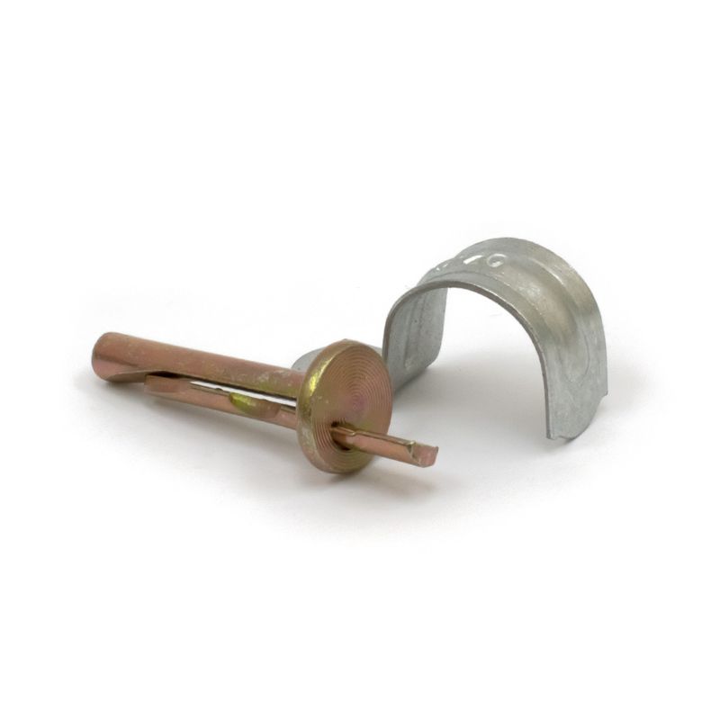 Комплект для крепления ОКЛ с использ. анкер-клина и скобы СМО d21-22мм (уп.100шт) Промрукав PR08.5024