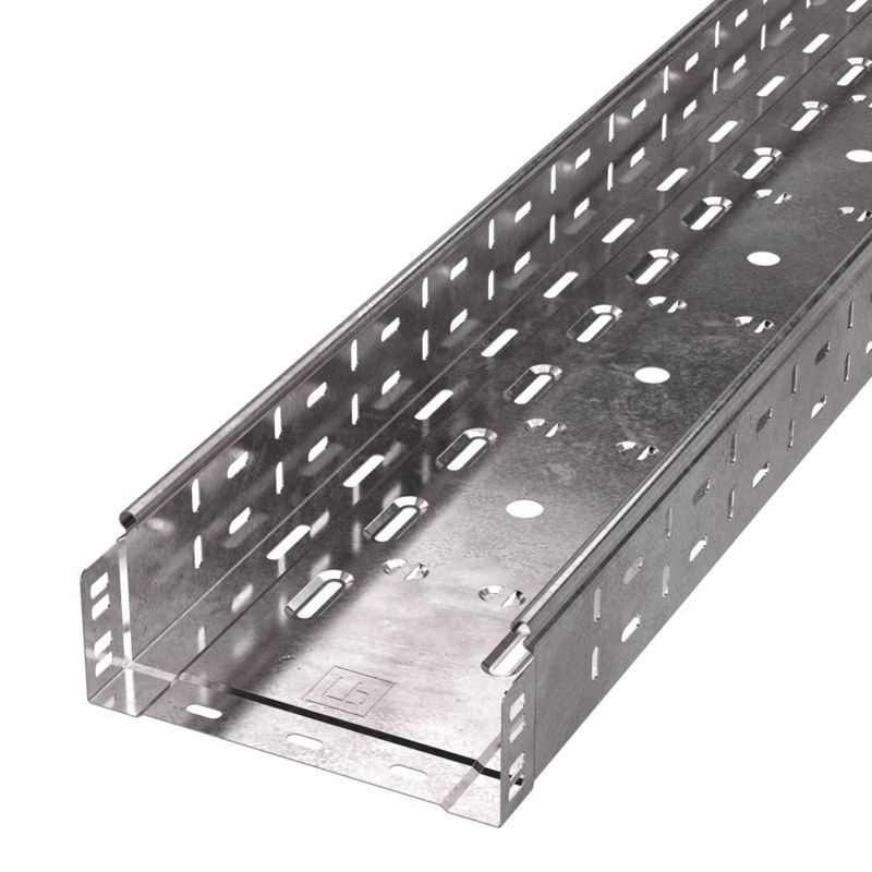 Лоток перфорированный 200х80 L3000 0.8мм Стандарт Промрукав PR16.0009