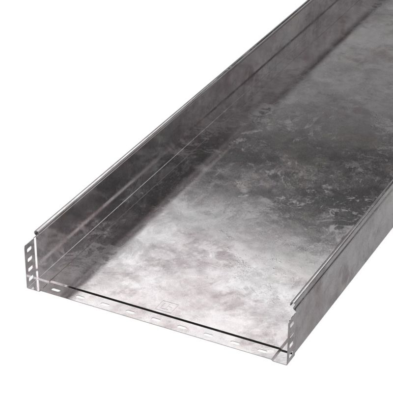 Лоток листовой неперфорированный 500х100 L3000 1мм Стандарт Промрукав PR16.0063