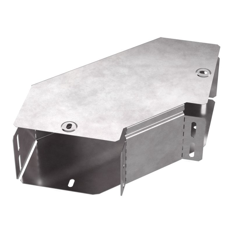 Угол горизонтальный 90град. 150х100 с крышкой Стандарт Промрукав PR16.0416