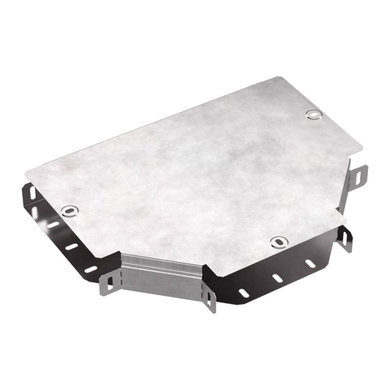 Ответвитель для лотка Т-образ. 200х50 Стандарт с крышкой Промрукав PR16.0438