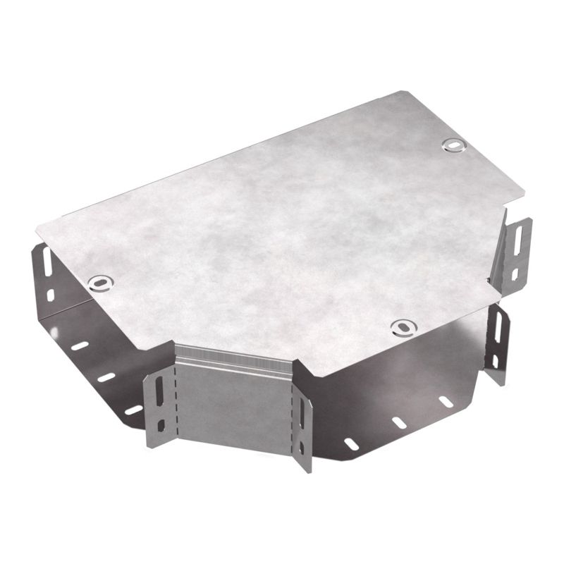 Ответвитель для лотка Т-образ. 200х100 с крышкой Стандарт Промрукав PR16.0440