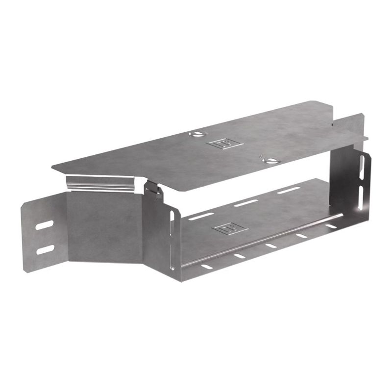 Ответвитель для лотка горизонтальный 300х100 0.7мм с крышкой Стандарт Промрукав PR16.1184