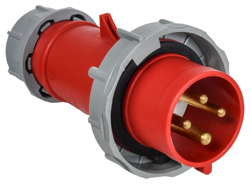 Вилка переносная ССИ-0242 32А 6ч 380В 3P+PE IP67 IEK PSR02-032-4-0-67