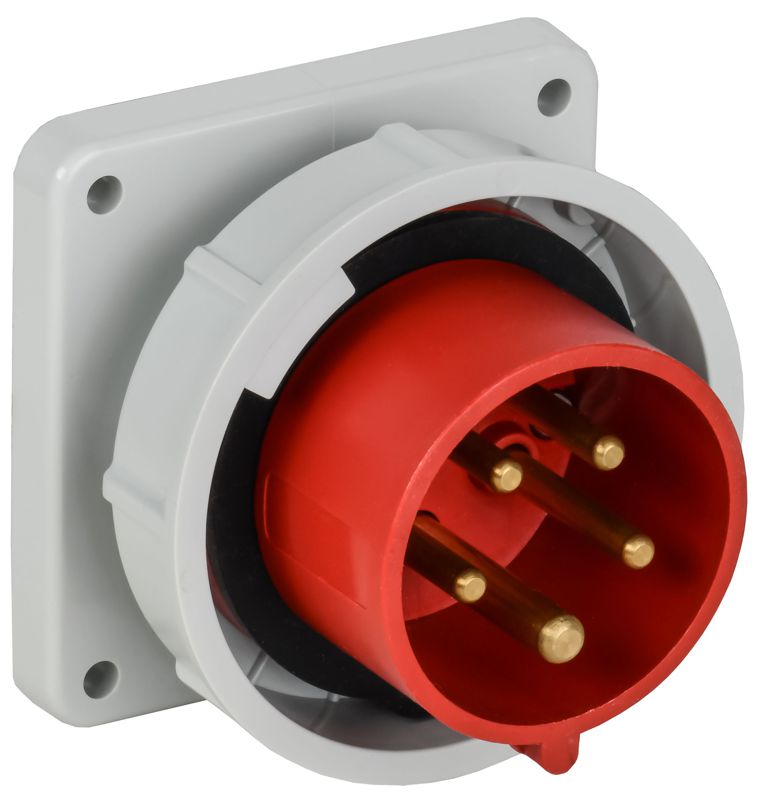 Вилка встраиваемая ССИ-3252 32А 6ч 380В 3P+PE+N IP67 IEK PSR32-032-5-0-67