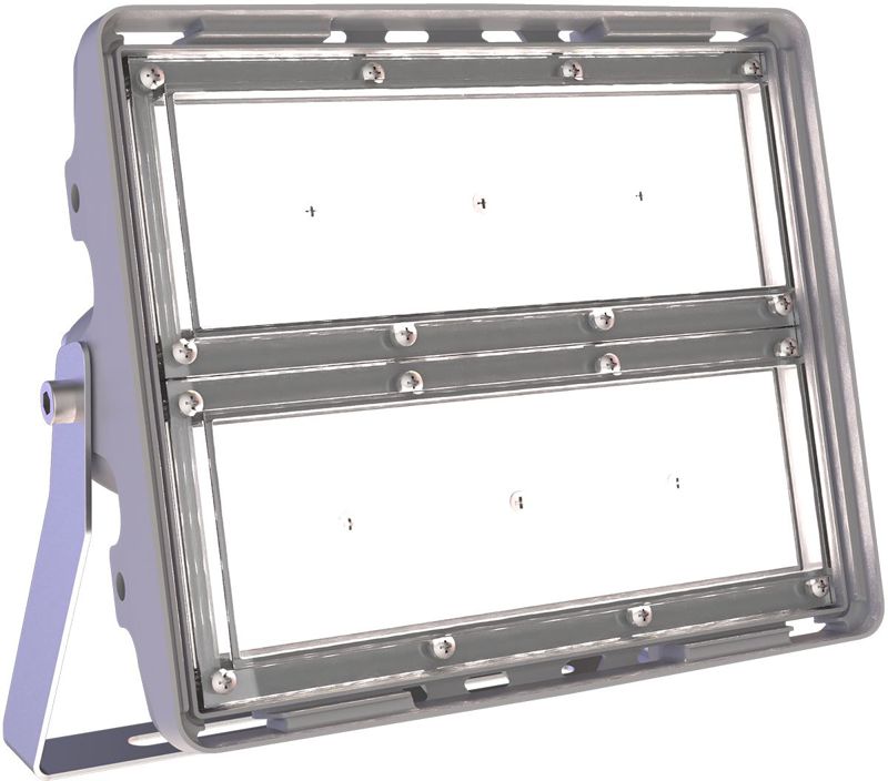 Прожектор светодиодный L-pixel 1/banner/50/К15/750/(R5)/01/MT-KM/I2-C1/220AC IP66 RAL7035 LEDEL PX50-41516-123-182