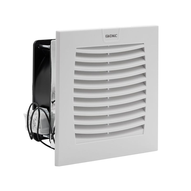Вентилятор с фильтром ЭМС 100куб.м/ч 230В AC 152х152мм IP54 DKC R5MCV15230