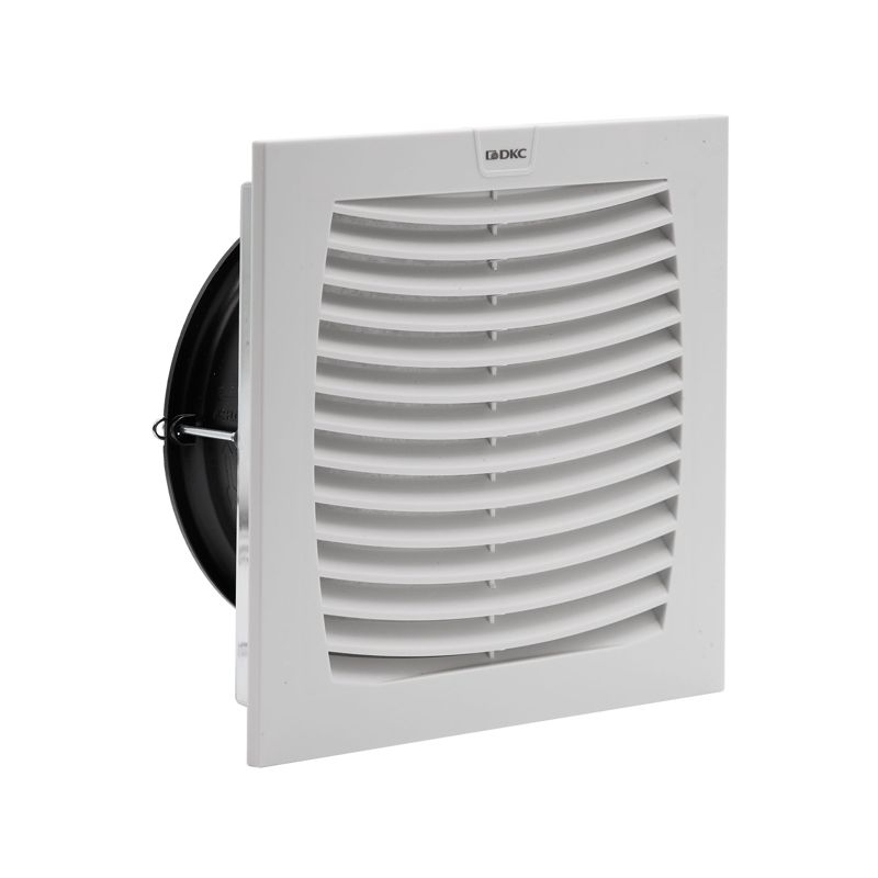 Вентилятор с фильтром ЭМС 260куб.м/ч 48В DC 204х204мм IP54 DKC R5MCV20048