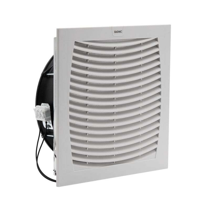 Вентилятор с фильтром ЭМС 550куб.м/ч 400В AC 255х255мм IP54 DKC R5MCV25380