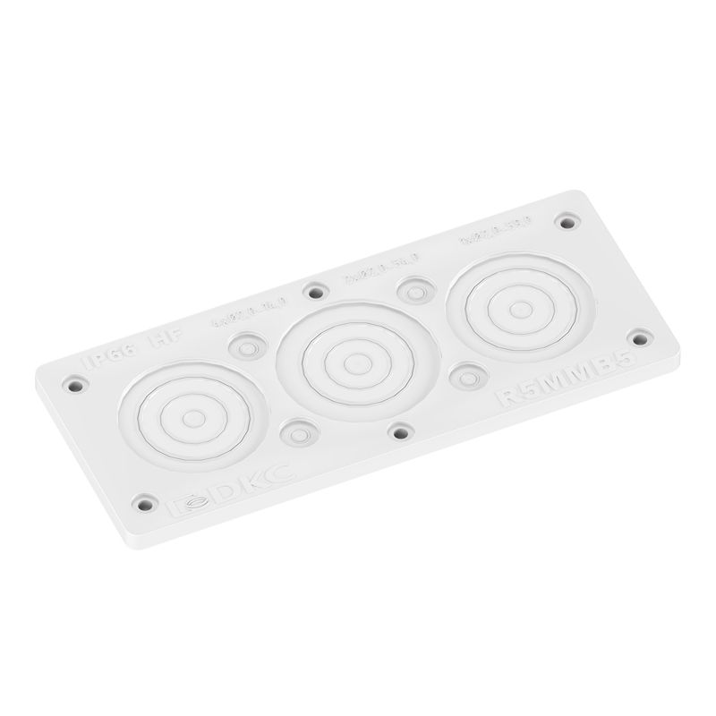 Ввод кабельный мембранный EPDM IP66 -70..+90град.C 216х89мм 4хd20-140мм 2хd20-540мм 1хd20-590мм DKC R5MMB5