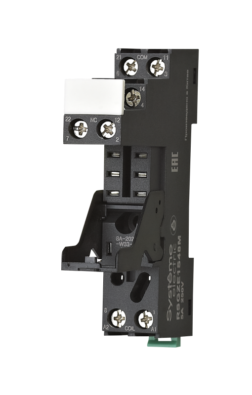 Розетка для реле 2перекл. скоба separate SE RSGZE1S48M