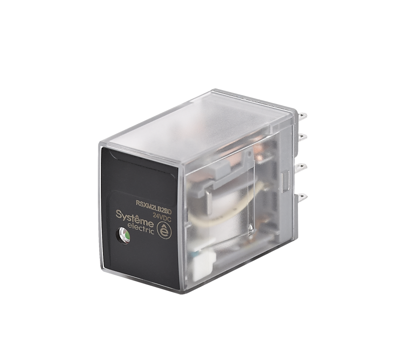 Реле 6.5А 2перекл. 24В DC LED SE RSXM2LB2BD
