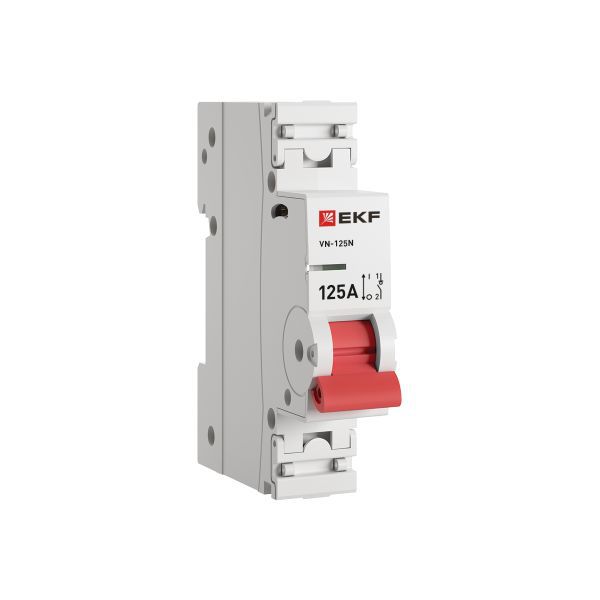 Выключатель нагрузки 1п 125А ВН-125N PROxima EKF S1251125