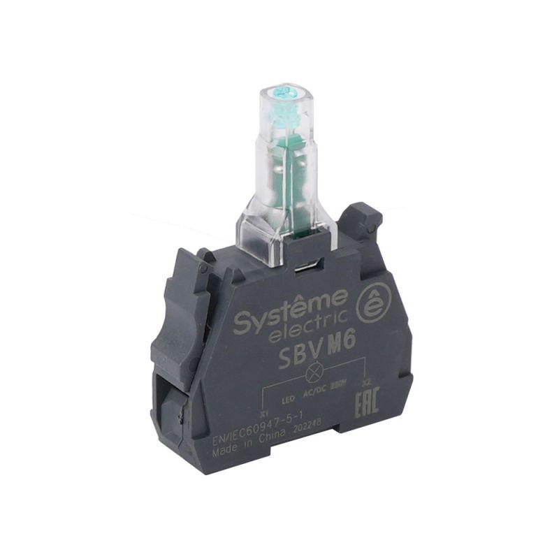 Блок световой светодиодный 24В DC син. SE SBVB6