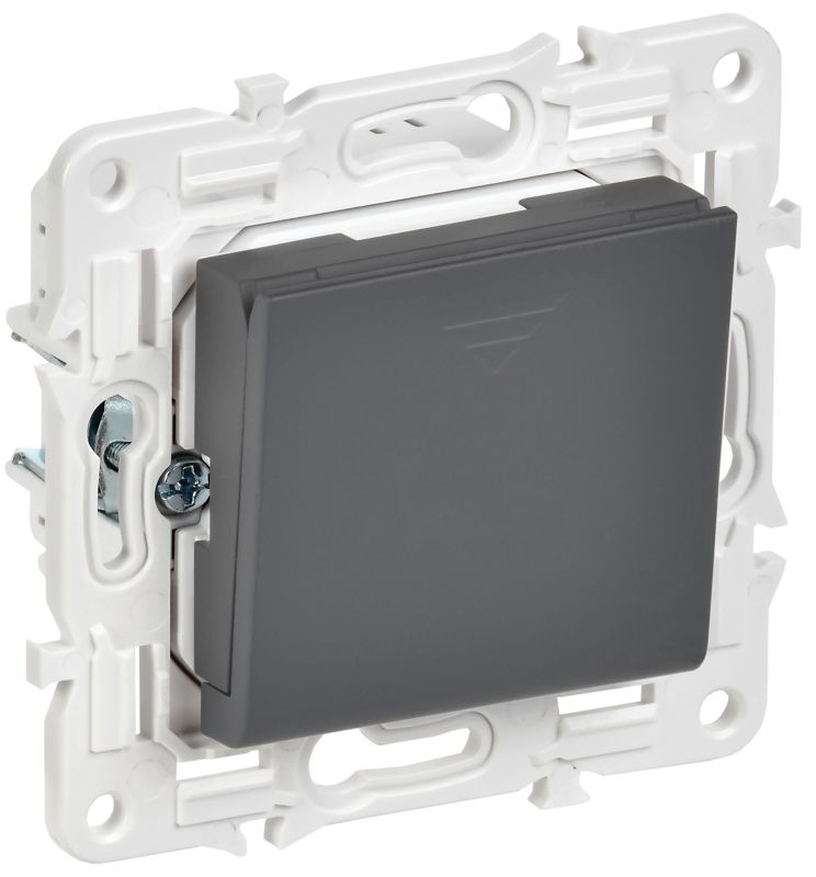 Выключатель карточный SKANDY 30А SK-V15G графит IEK SK-V11-0-10-K53