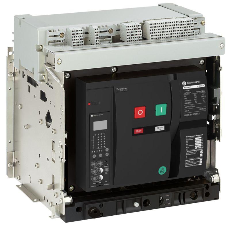 Выключатель автоматический 20H 3P 6.0E ВЫК ГП MCH+MX+XF AC230V SE SPA40H203DHNN58ERU