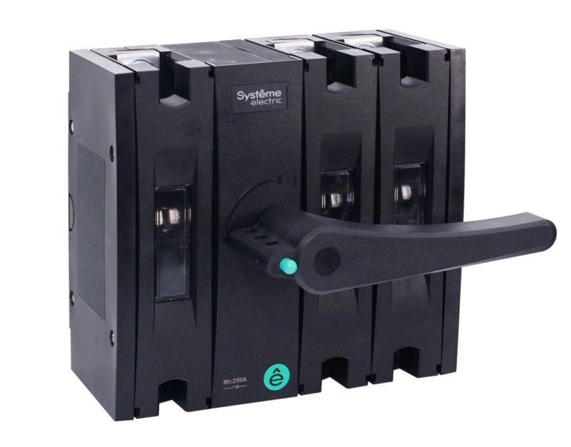 Выключатель-разъединитель SYSTEMEPACT SD160 4п 63А рукоятка фронт. центр (зак. отдельно) SE SSD01604MF0063