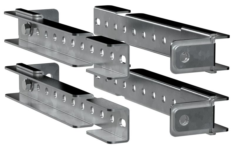 Рейка для регулировки монтажной панели 200мм TITAN (уп.4шт) IEK TI-00D-RMP-020