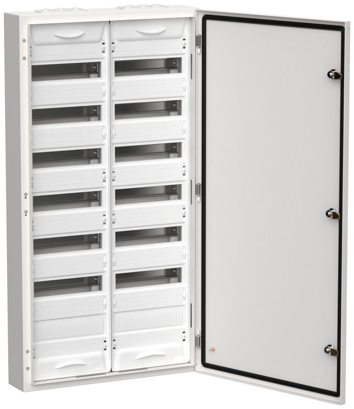 Корпус ЩРн-168 (2х84) TITAN 5 1085х570х140 IP54 одна дверь метал. бел. IEK TI5-50-N-2X084-54