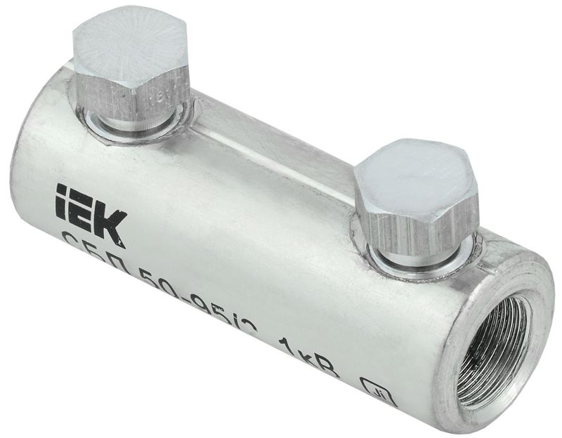 Соединитель болтовой луженый СБЛ 50-95/2 1кВ IEK UCB11-050-095-02-01