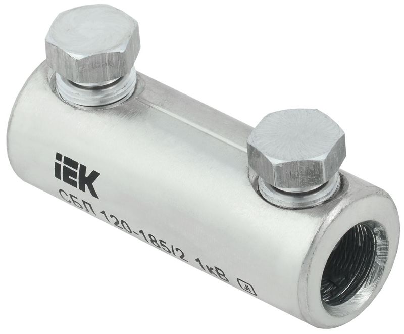 Соединитель болтовой луженый СБЛ 120-185/2 1кВ IEK UCB11-120-185-02-01