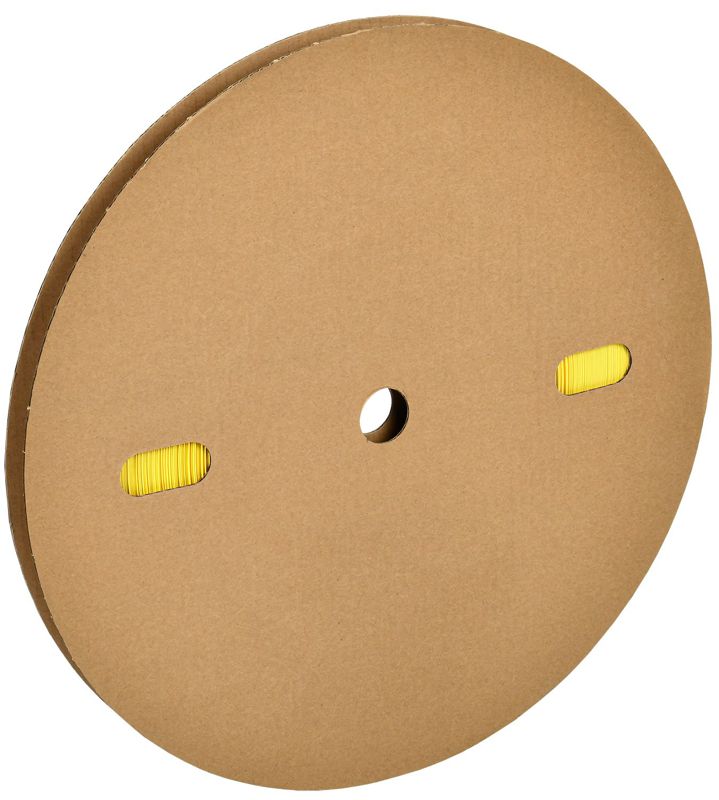 Трубка термоусадочная тонкостен. ТТУ нг-LS 8/4 желт. (уп.100м) IEK UDRS-D8-100-K05