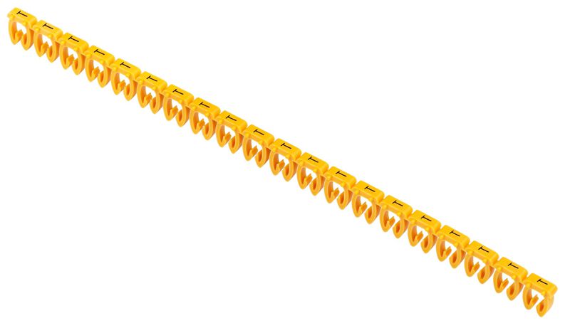 Маркер открытого типа KE 4-6кв.мм символ "T" (уп.200шт) IEK UMK-KE3-T