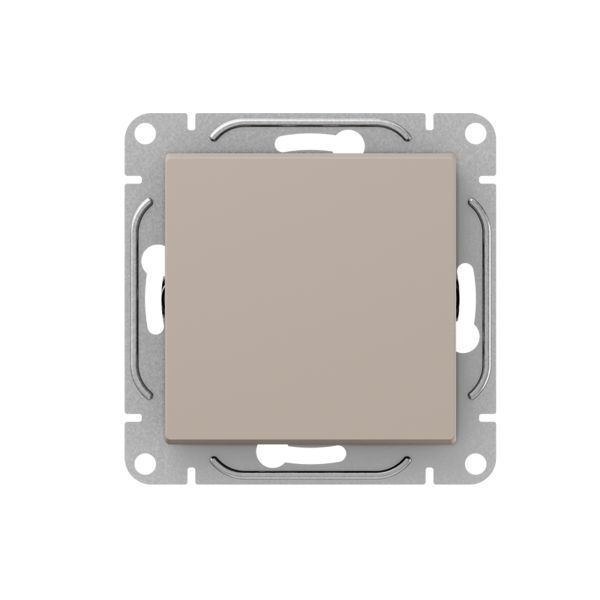 Выключатель кнопочный 1-кл. СП Эпика механизм крем. EKF UP1-SWI-13