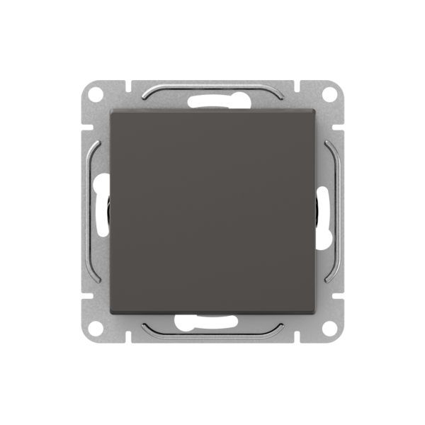 Выключатель кнопочный 1-кл. СП Эпика механизм мокко EKF UP1-SWM-13