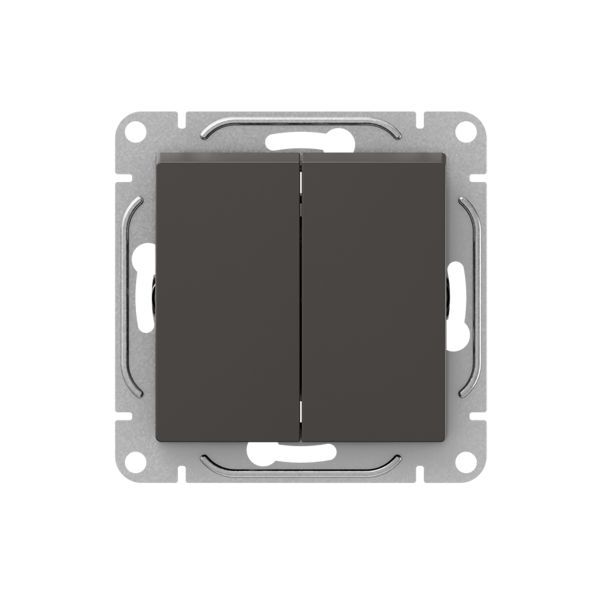 Выключатель для жалюзи СП Эпика механизм мокко EKF UP1-SWM-25