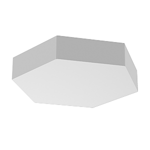 Блок Gexus 950х1100 Solid подвесной RAL9003 бел. муар VARTON V4-R0-00.0009.GXS-0012