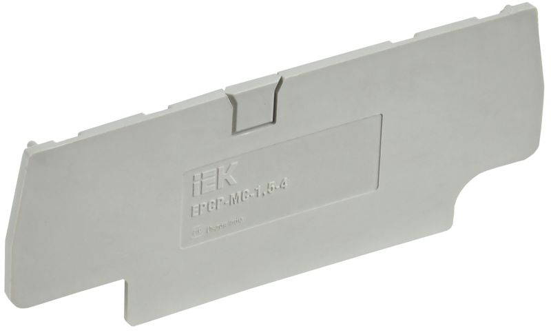 Заглушка для CP-MC 4 вывода 1.5кв.мм сер. IEK YCT22-00-4-K03-001-ZGL