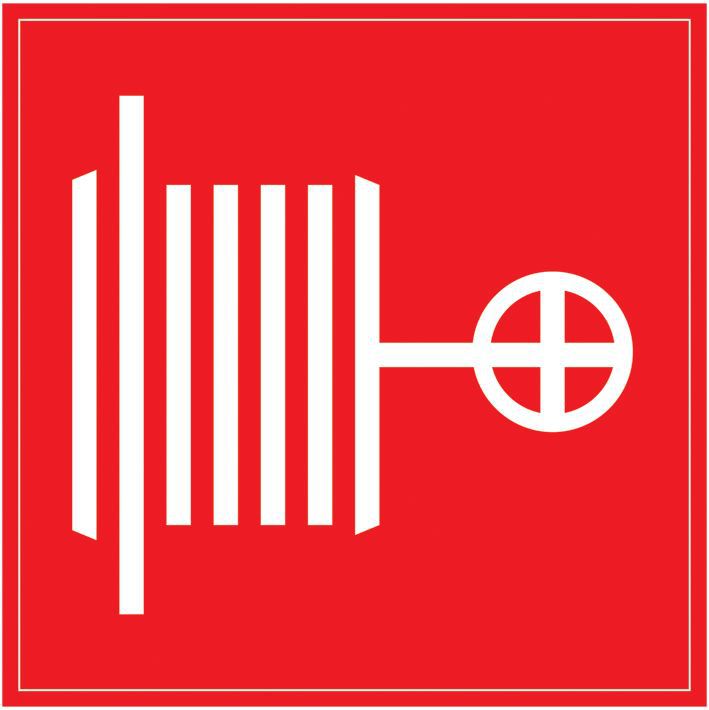 Знак "ПК" 150х150 IEK YPC10-POGKR-5-010