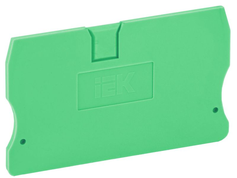 Заглушка для КПИ 2в-1.5/2.5 зел. IEK YZN11D-ZGL-002-K06