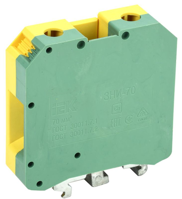 Зажим наборный ЗНИ-70PEN 70кв.мм (JXB-земля) IEK YZN20-070-K52