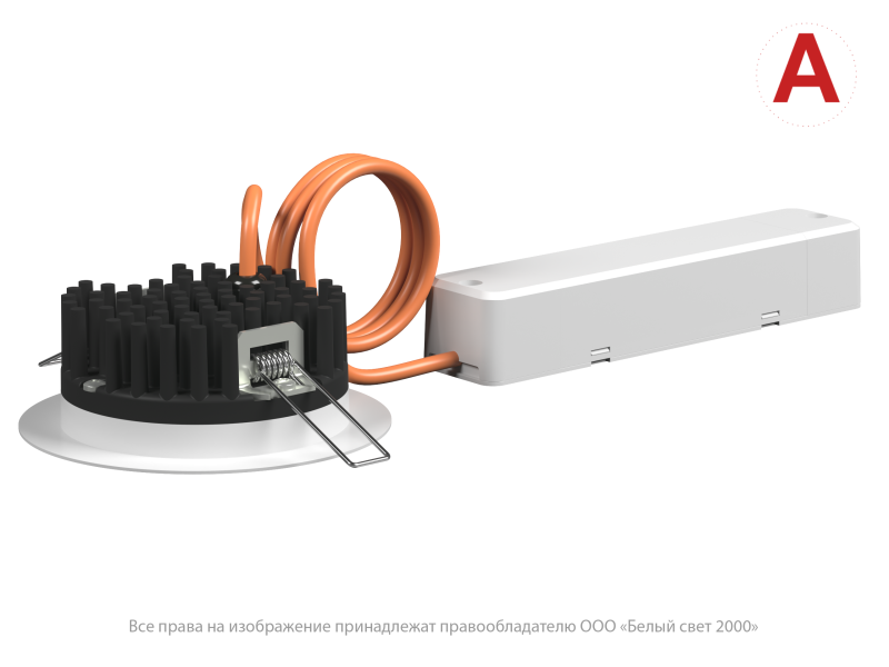Светильник аварийный BS-ARUNA-10-L1-24 Белый свет a15345