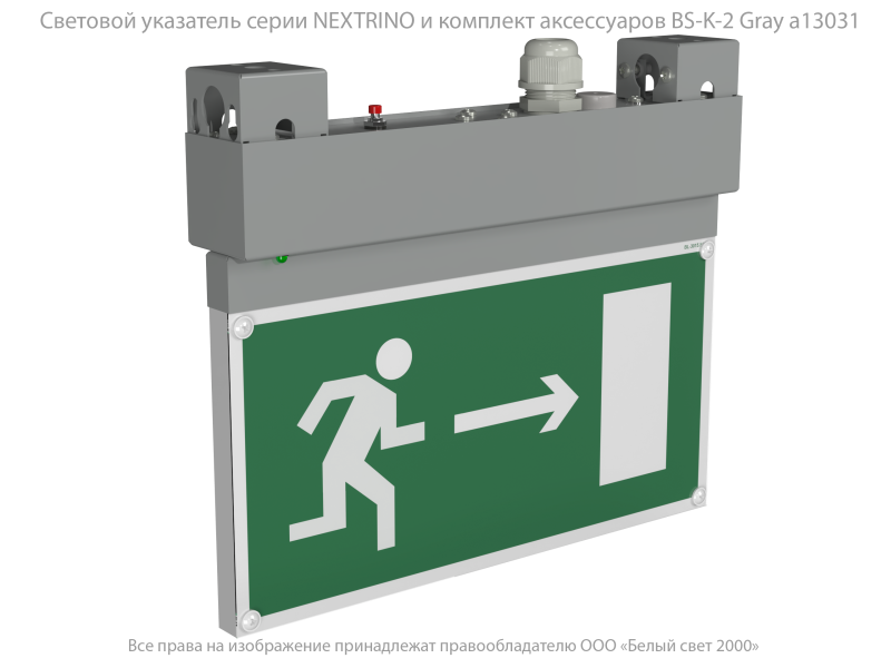 Указатель световой BS-NEXTRINO-73-S1-INEXI2 Gray автономный Белый свет a15511