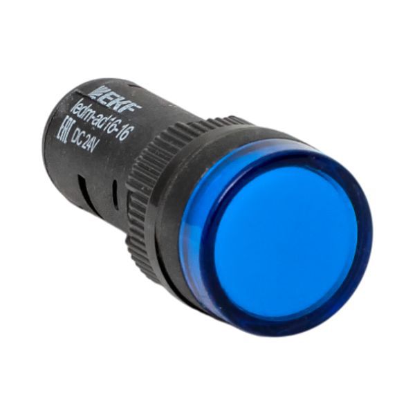 Матрица светодиодная AD16-16HS 24В DC (16мм) син. PROxima EKF ledm-ad16-24-b