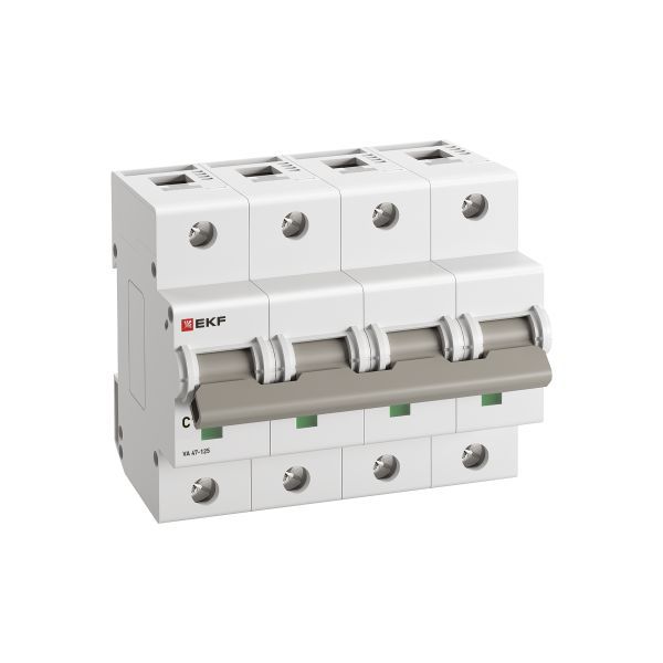 Выключатель автоматический 4п C 32А 15кА ВА 47-125 PROxima EKF mcb47125-4-32C